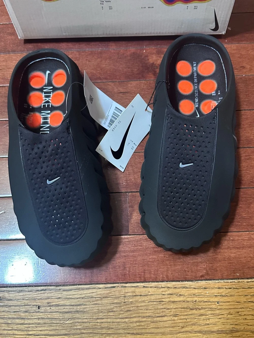 Nike Mind Black Slip-On Clog